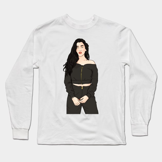 lauren Long Sleeve T-Shirt by ohnoballoons